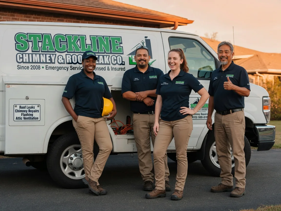 Chimney flashing repair company in Cambria, CA